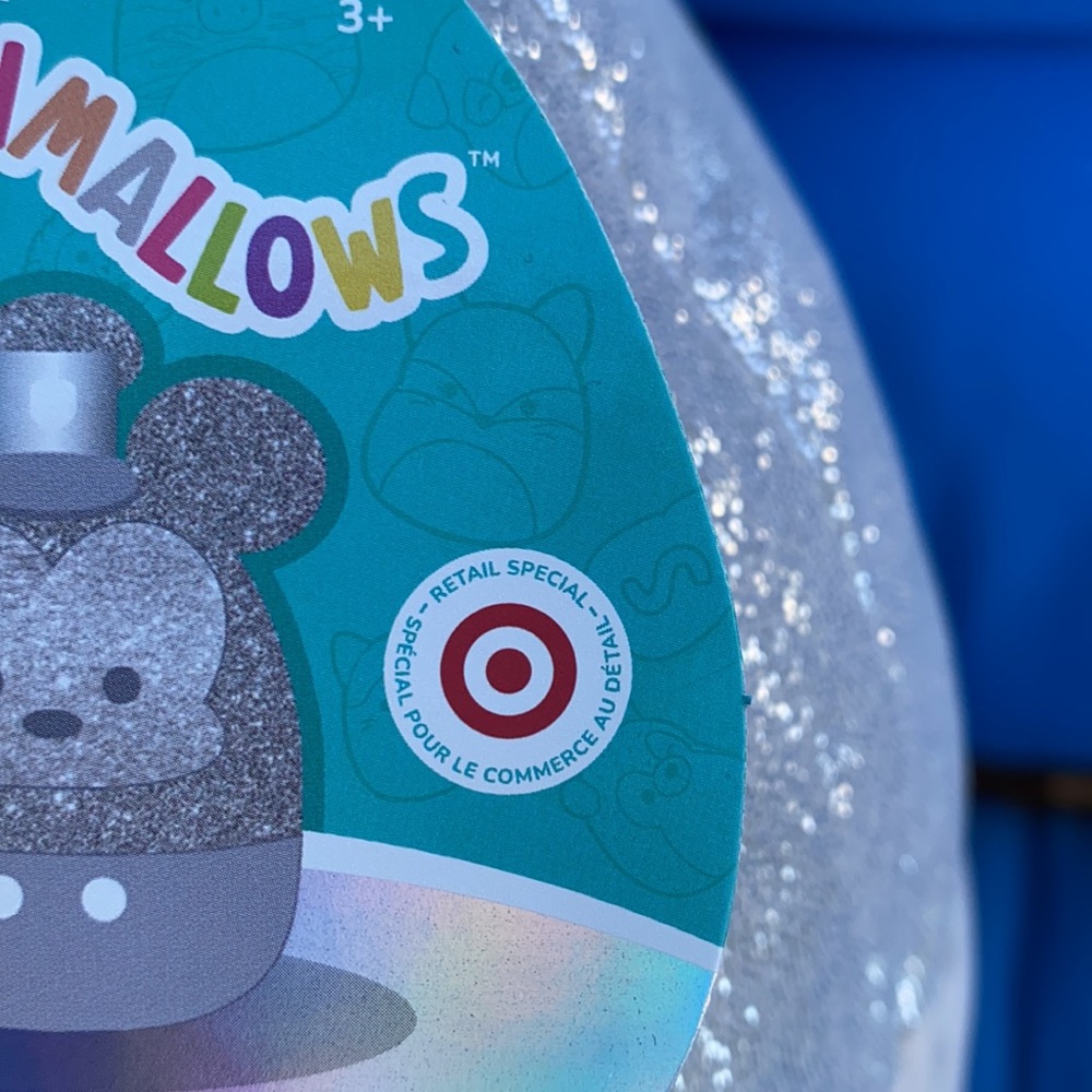 Original Squishmallows Mickey Mouse Disney 100 Retail Special SilverGlitter NWTS - Picture 4 of 10